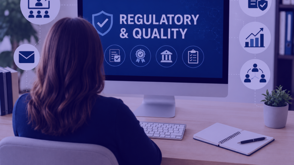 image of person starting to watch a webinar